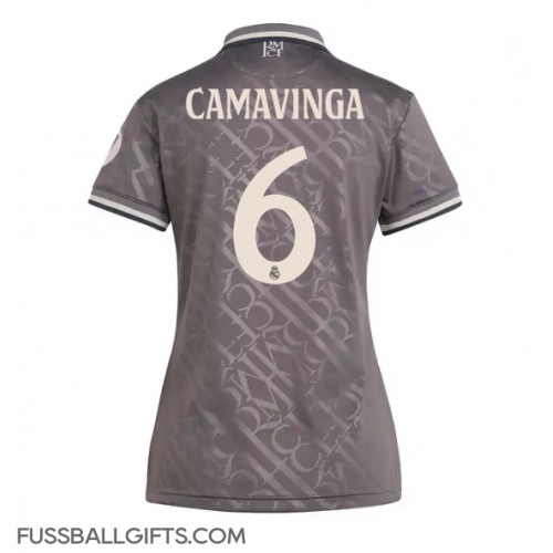 Real Madrid Eduardo Camavinga #6 Fußballbekleidung 3rd trikot Damen 2024-25 Kurzarm